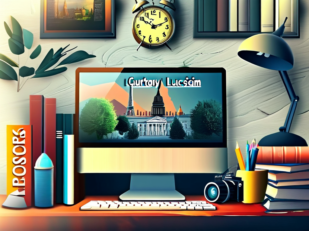 国外大学校园学习场景